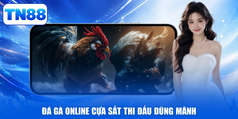 Đá Gà Online - Đấu Trường Rực Lửa, Thưởng Lớn Mê Say 2 Đá gà online cựa sắt thi đấu dũng mãnh